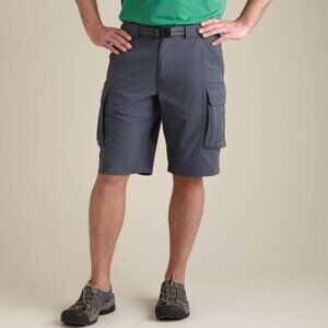 Duluth Trading Co Men's Dry On The Fly 11'' Gray Cargo Shorts XL